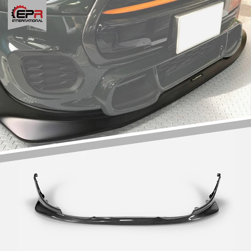 

For F56 Mini Cooper S DAG Style Carbon Fiber Front Lip (JCW front bumper Only) Glossy Finish Bumper Splitter Drift Spoiler Kit