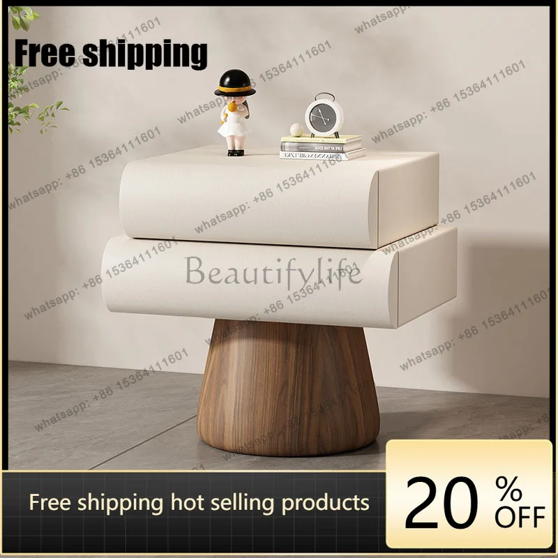 FGPremium Exquisite Bedside Tables Glamour Luxury Classic Versatile Nightstands Italian Aesthetic Cajonera Bedroom Furniture