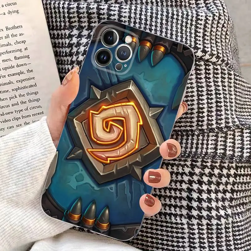 Hearthstone card Phone Case Silicone Soft for iphone 14 13 12 11 Pro Mini XS MAX 8 7 6 Plus X XS XR Cover