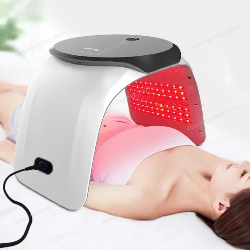 Cold and Hot Nano Water Supplement Spray Spectrometer Colorful Dynamic Red Light PDT Photon Rejuvenation Mask Beauty Instrument