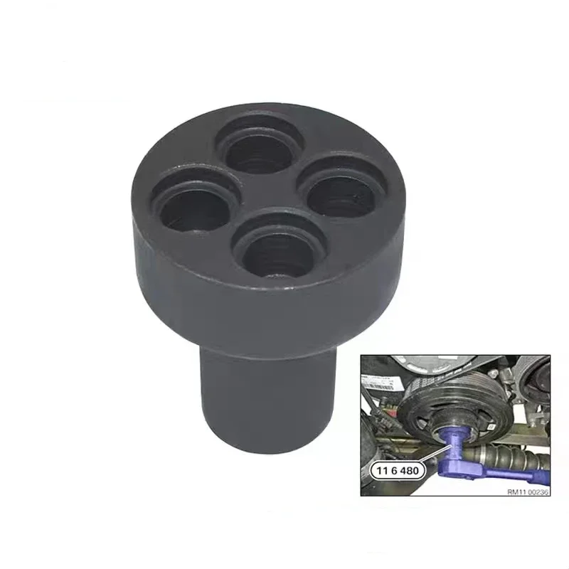 Crankshaft Rotation Tool Camshaft Timing Tool for BMW MINI B38 B48 B58 Engine Crankshaft Pulley Removal Tool