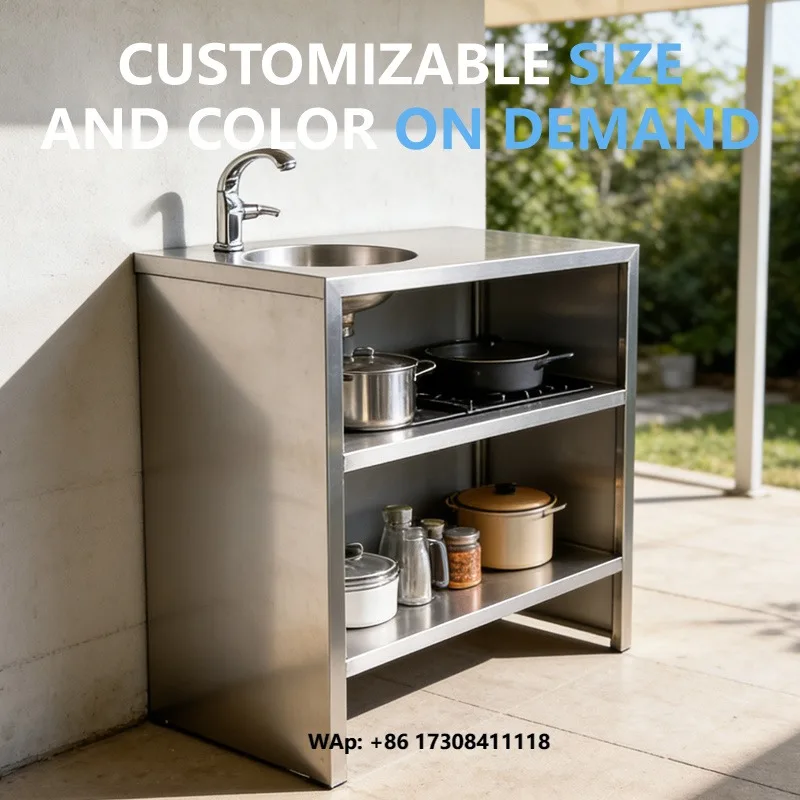 Source Factory Modern 304 Stainless Steel Hand Wash Basin Rustproof PVD Square Above Counter Sink for Home Hotel