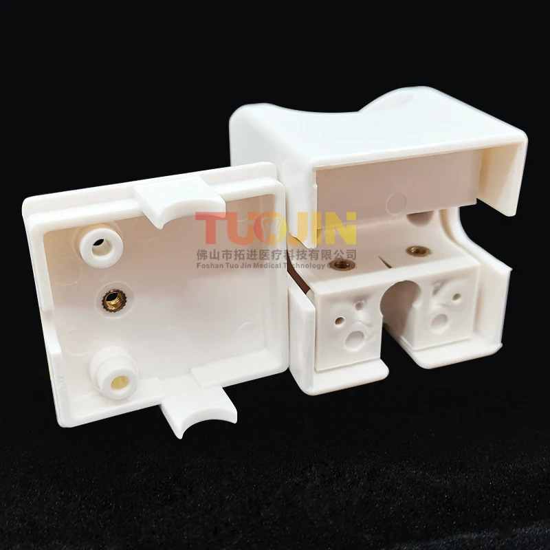 Dental Handpiece Holder Valve Small Single Seat Handpiece Scaler Syringe Hanging Box Dental Chair Uint spare parts Single Hanger