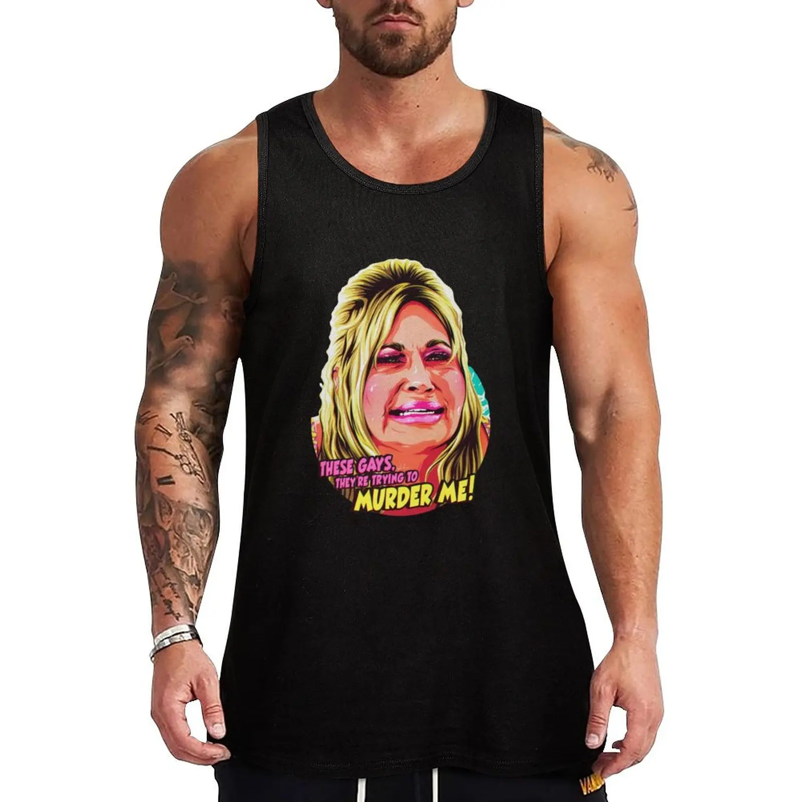 Tanya Mcquoid - Art of Tanya Tank Top Man gym clothes Male vest