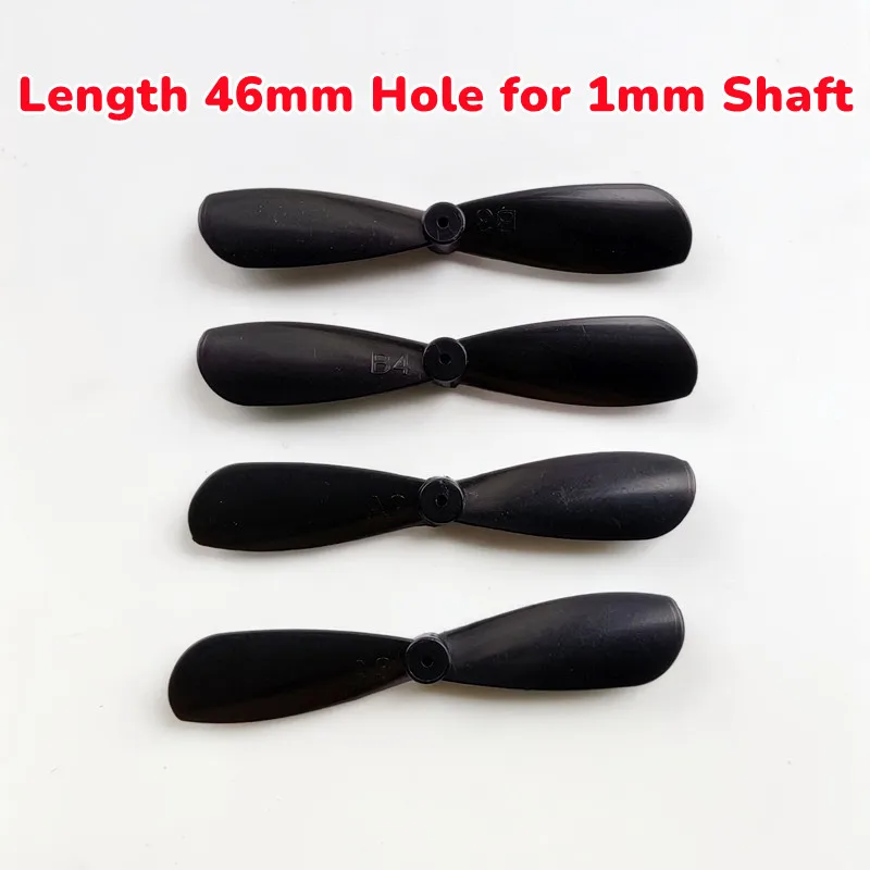 46mm 1MM CW CCW AB Props Propellers Main Blades fit 716 Coreless Motor For Airplan Drone Accessories