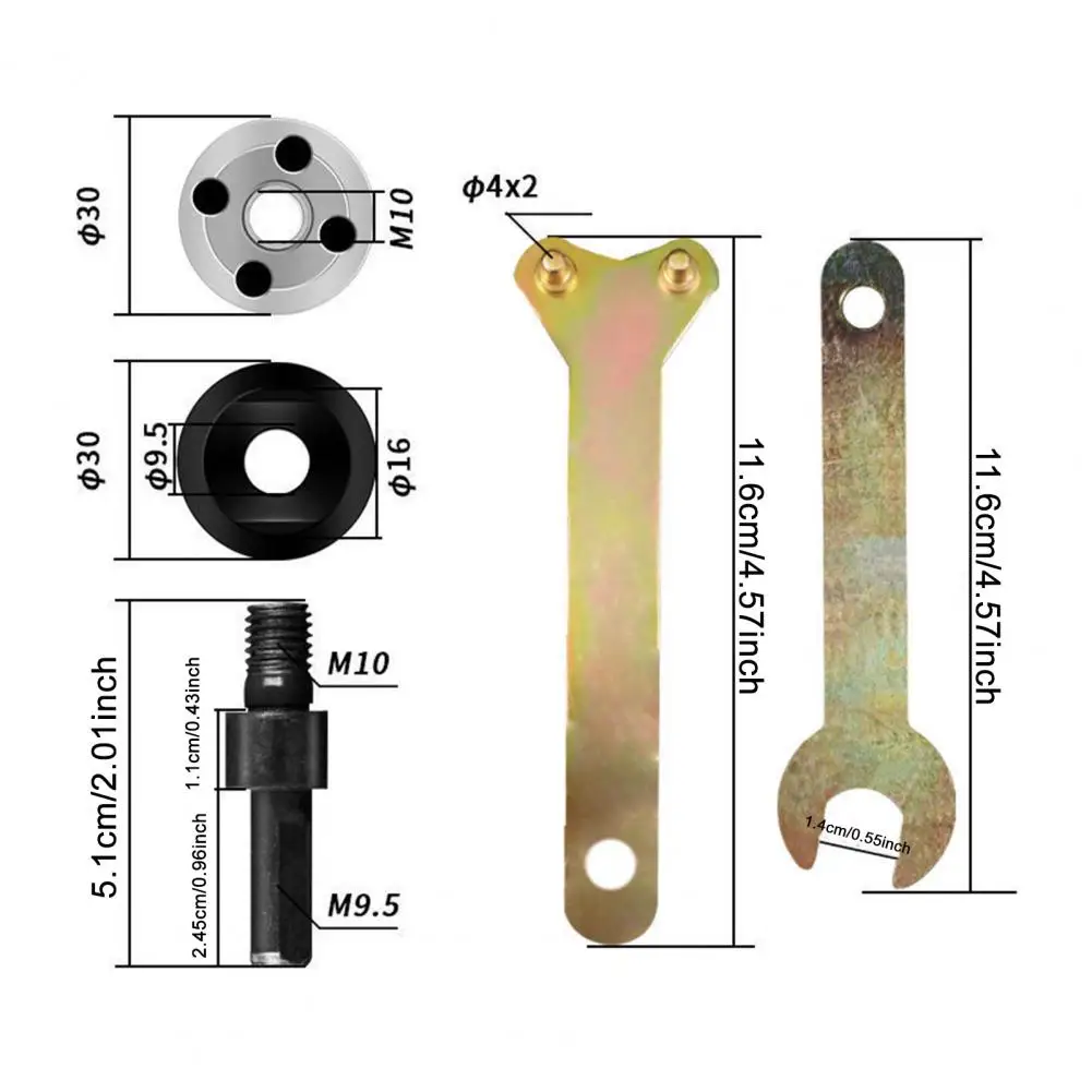 

Metal Drill Adapter Kit Electric Drill Adapter Kit Heavy Duty Electric Grinder Drill Adapter Kit for Standard for Precision
