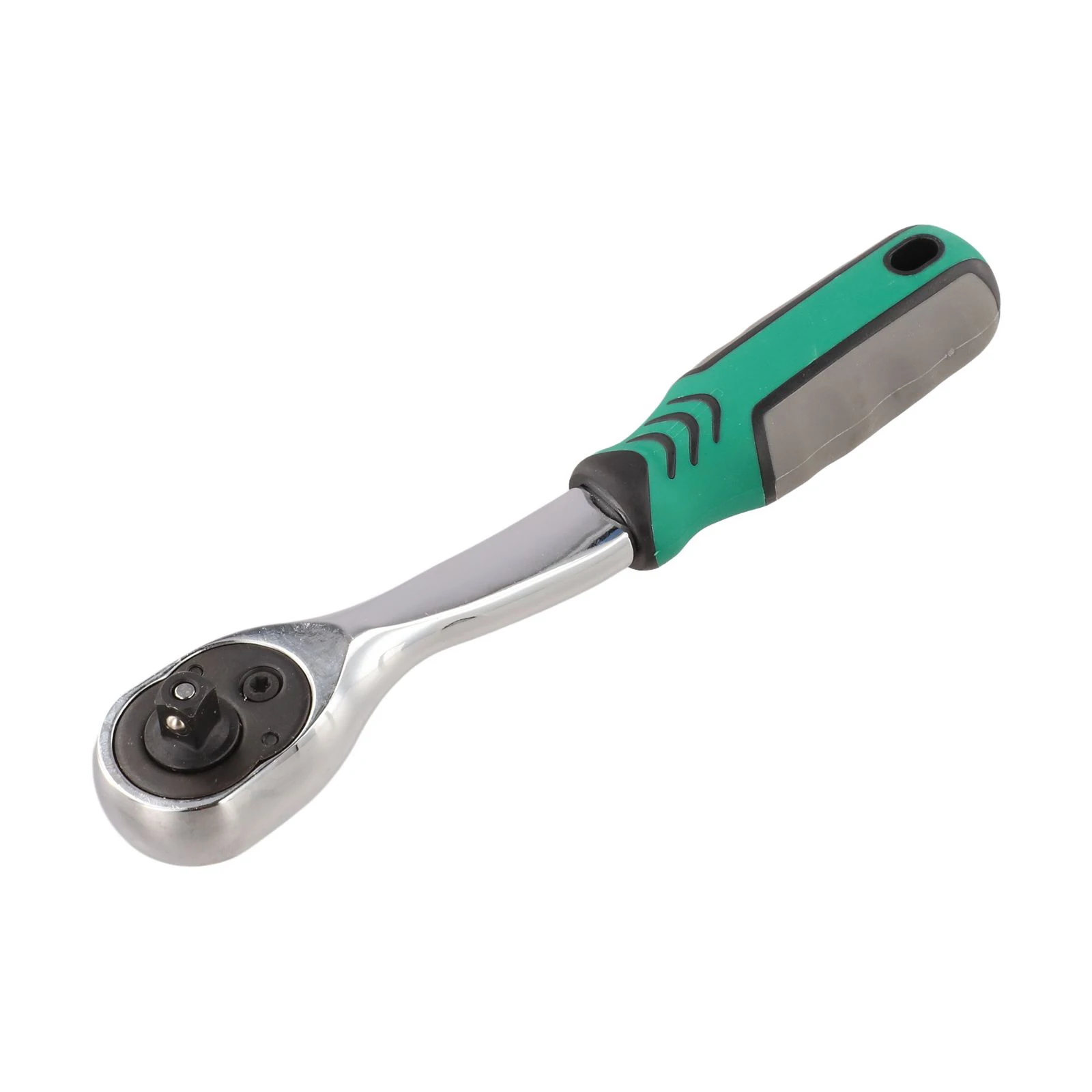 Metal Ratchet Drive Socket Wrench 14 38 12 Inch with 72 Tooth Reversible Ratchet and Ergonomic Tail Hanging Hole
