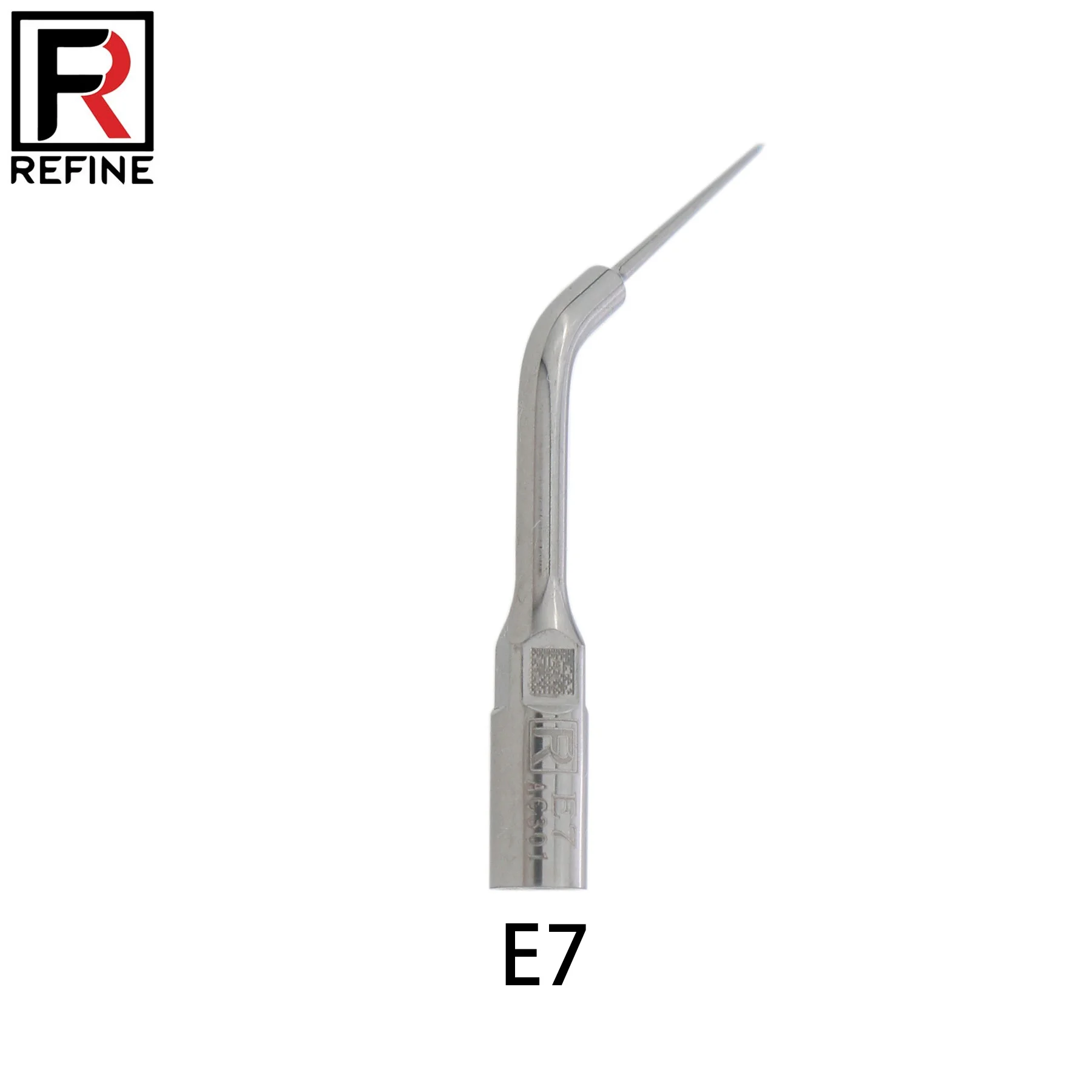 

Refine Dental Ultrasonic Scaler Tips Titanium E7 for Remove Broken Files in Root