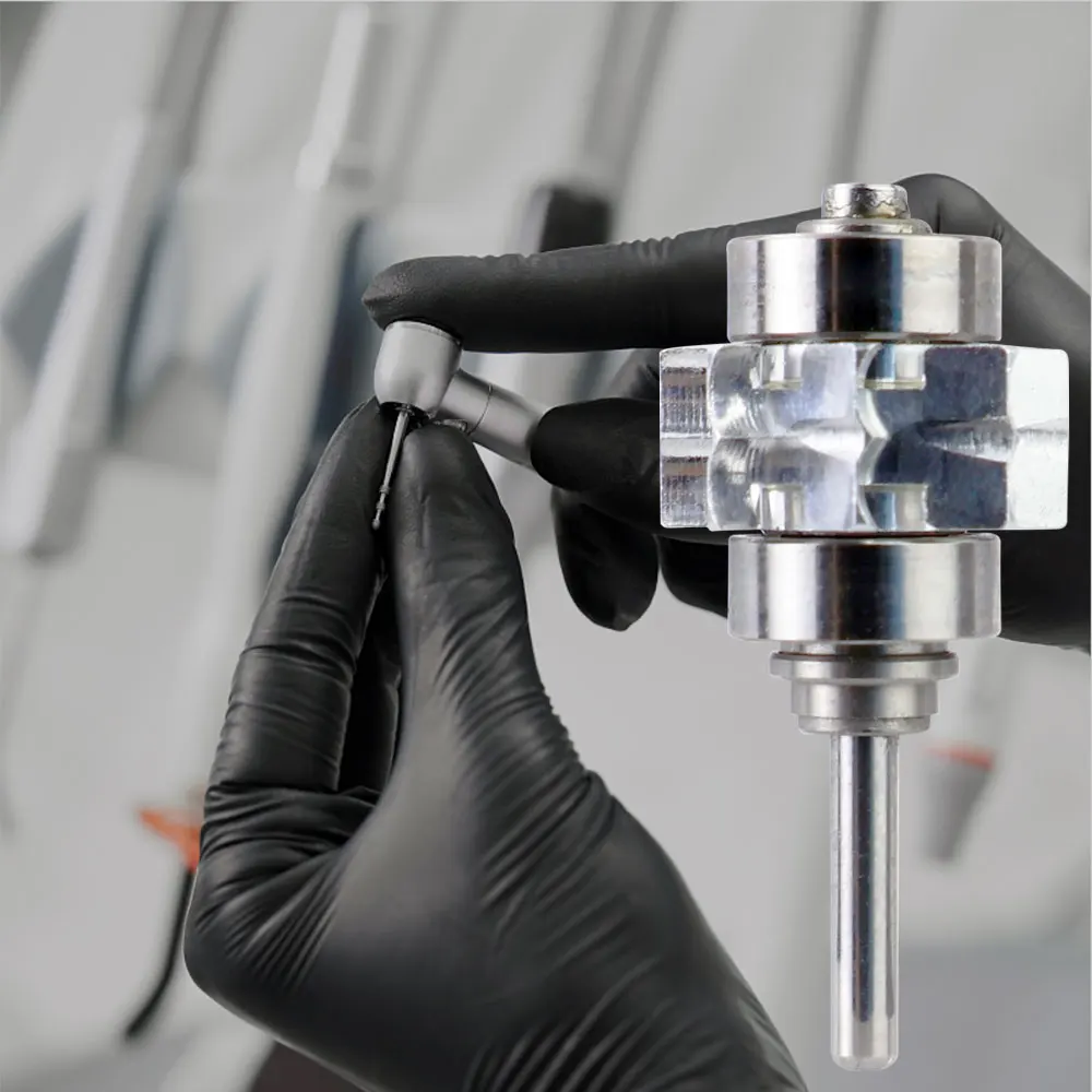 Dental MAX X600 Turbine Rotor Push Button Chuck Ceramic Bearing Dental High Speed Handpiece Spare Accessory