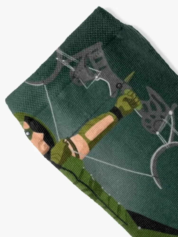 Green Arrow and Speedy ARROW Socks Argentina Stockings Socks Woman Men's