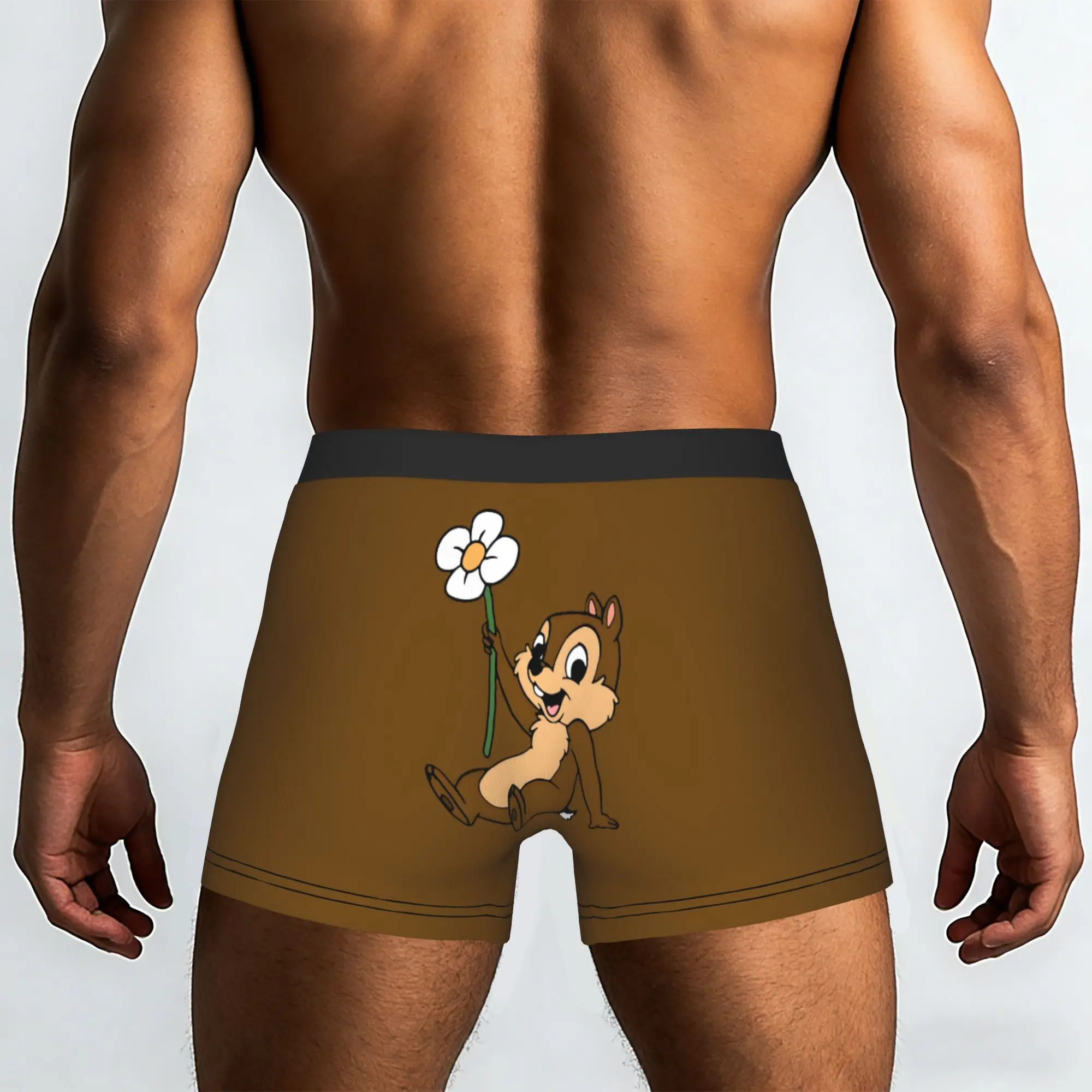 Customized Novelty Chip Anime D-Dales Boxers Shorts Panties Men's Underpants Breathable  Briefs Underwear