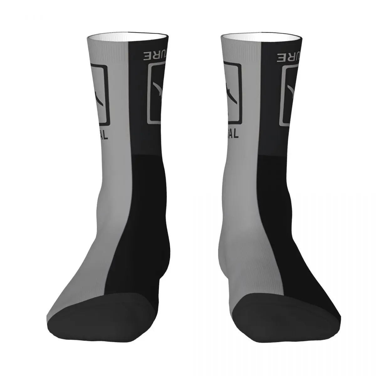 Arrivals Departures Airplane Airport Sign Socks Shopping 3D Print Boy Girls Mid-calf Sock