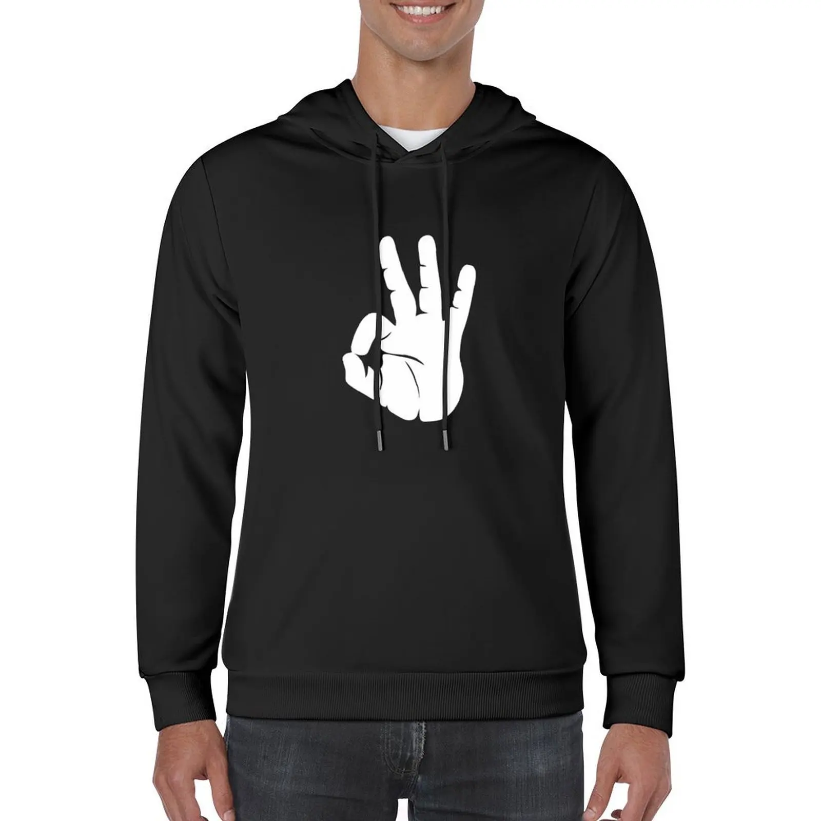 Hoodie Lucu Simbol Lingkaran Jari Ok, Produk Baru Musim Gugur, Pakaian Pria, Pakaian Anime, Hoodie untuk Pria