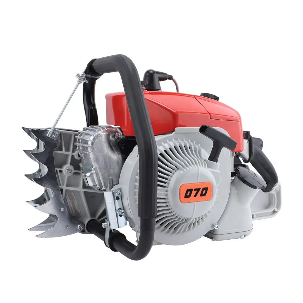 070 105cc Sega elettrica a benzina industriale di grado fai-da-te ad alta capacità di taglio Motosega a palo a 2 tempi per sega per la lavorazione del legno