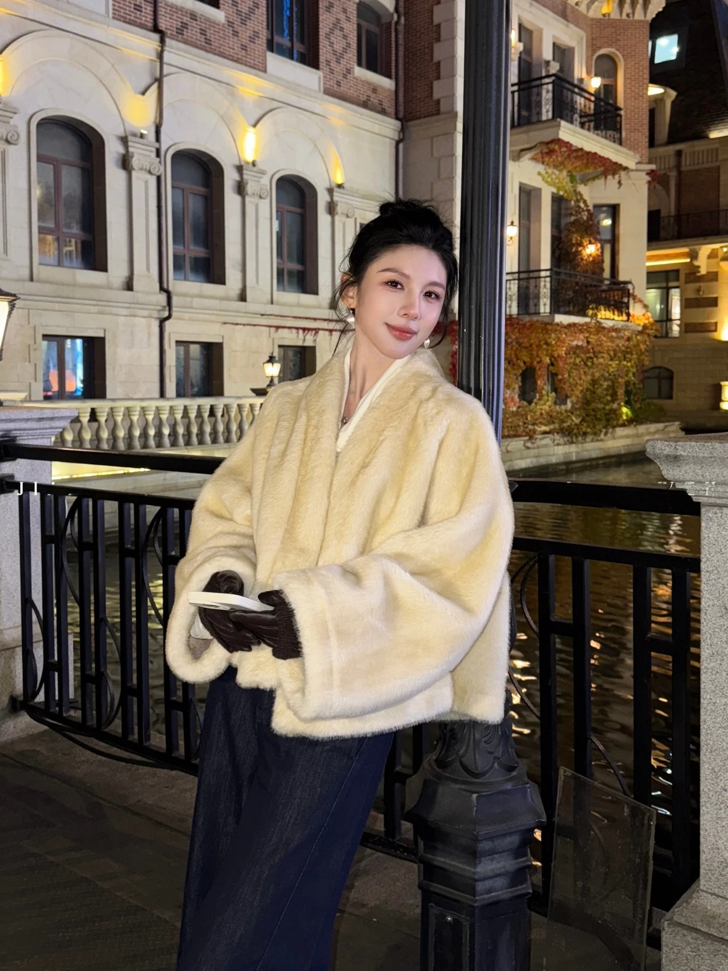 

Furry Or Coat Qiangwen Luxury Sensation 2022, новинка зимы Sle, меховая кожа, встроенное женское джатовое пальто Lazy Feelings
