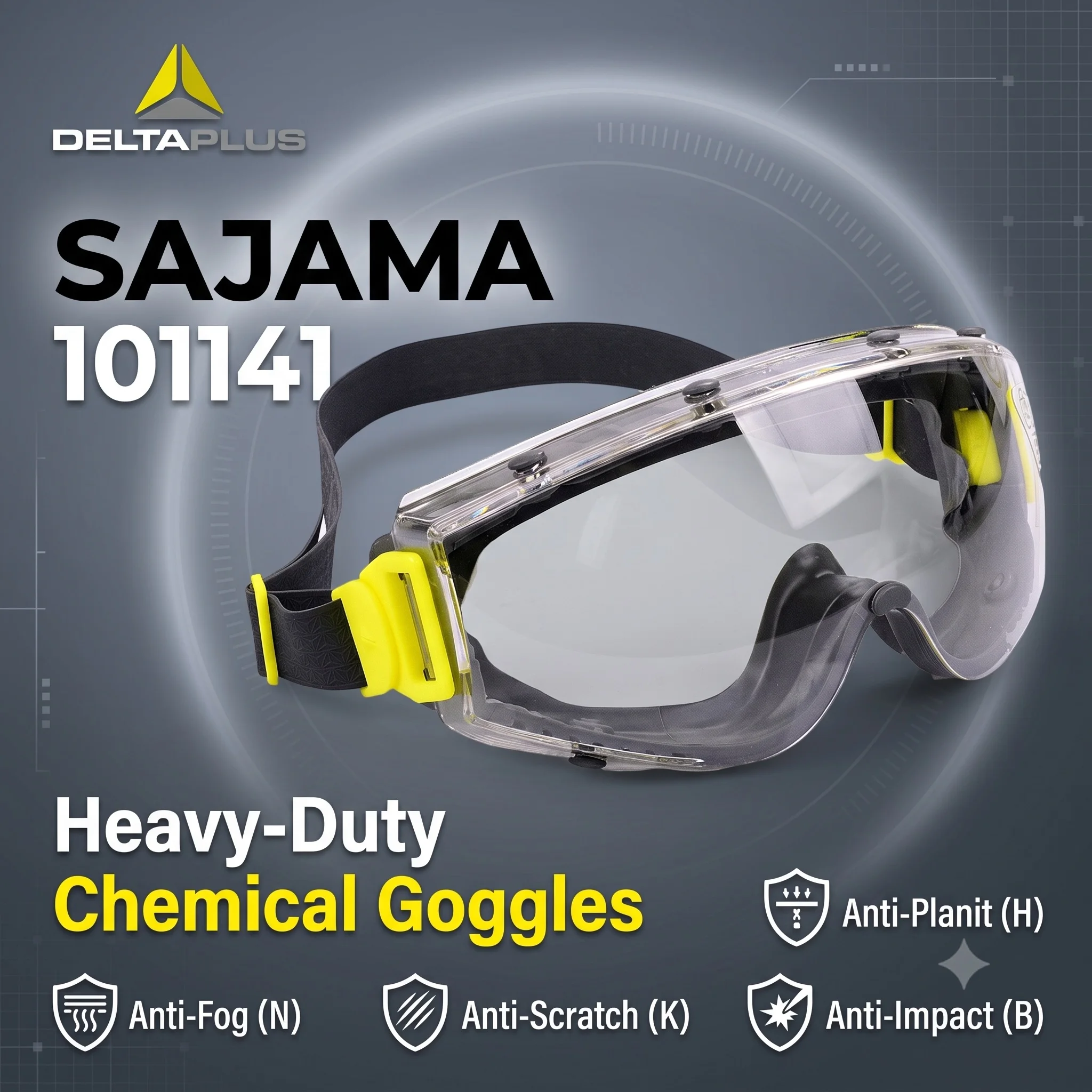 DELTA SAJAMA Safety Goggles Over Glasses Engineering Ppe For Home And Workshop Gafas De Seguridad Industrial Lentes Clear z87.1