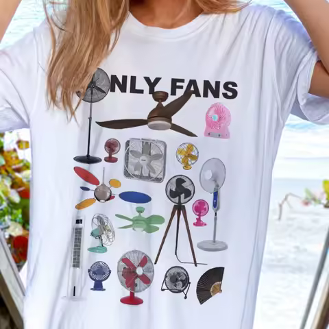 Fans Funny T-Shirts Women Vintage Fashion Streetwear Graphic Sleeve Humor Summer Sleeved Harajuku Streetwear Aesthetic Clothes