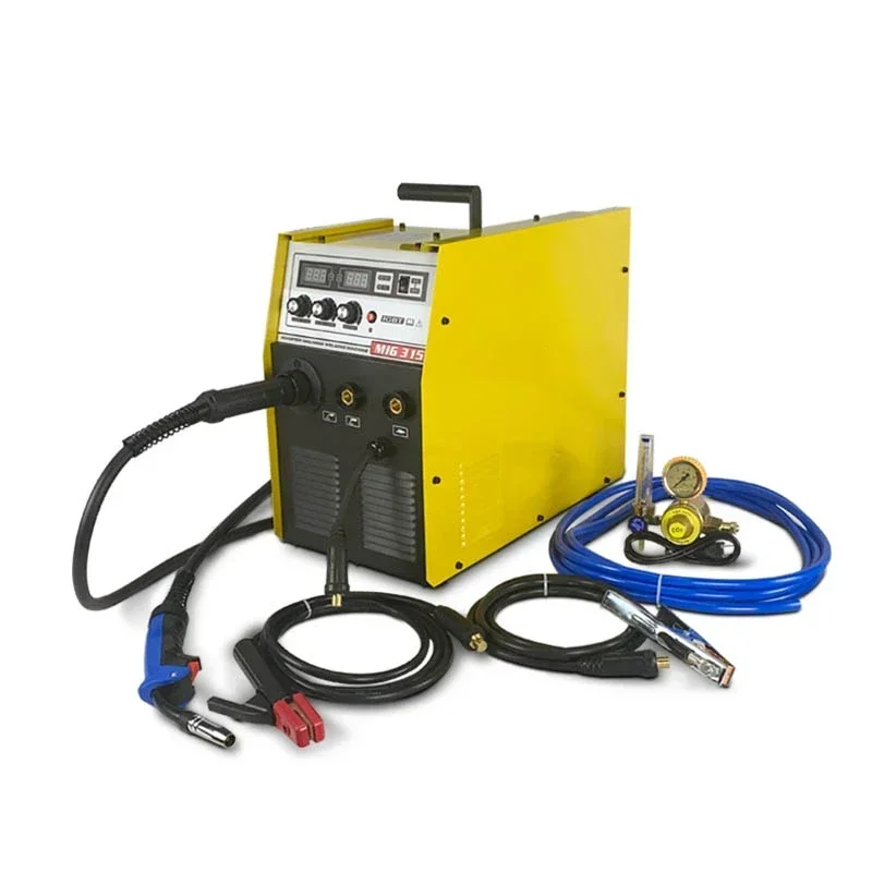 MIG 315A welders gas mig welding machine suggest for industry carbon steel welding 15.0KGS wire spool