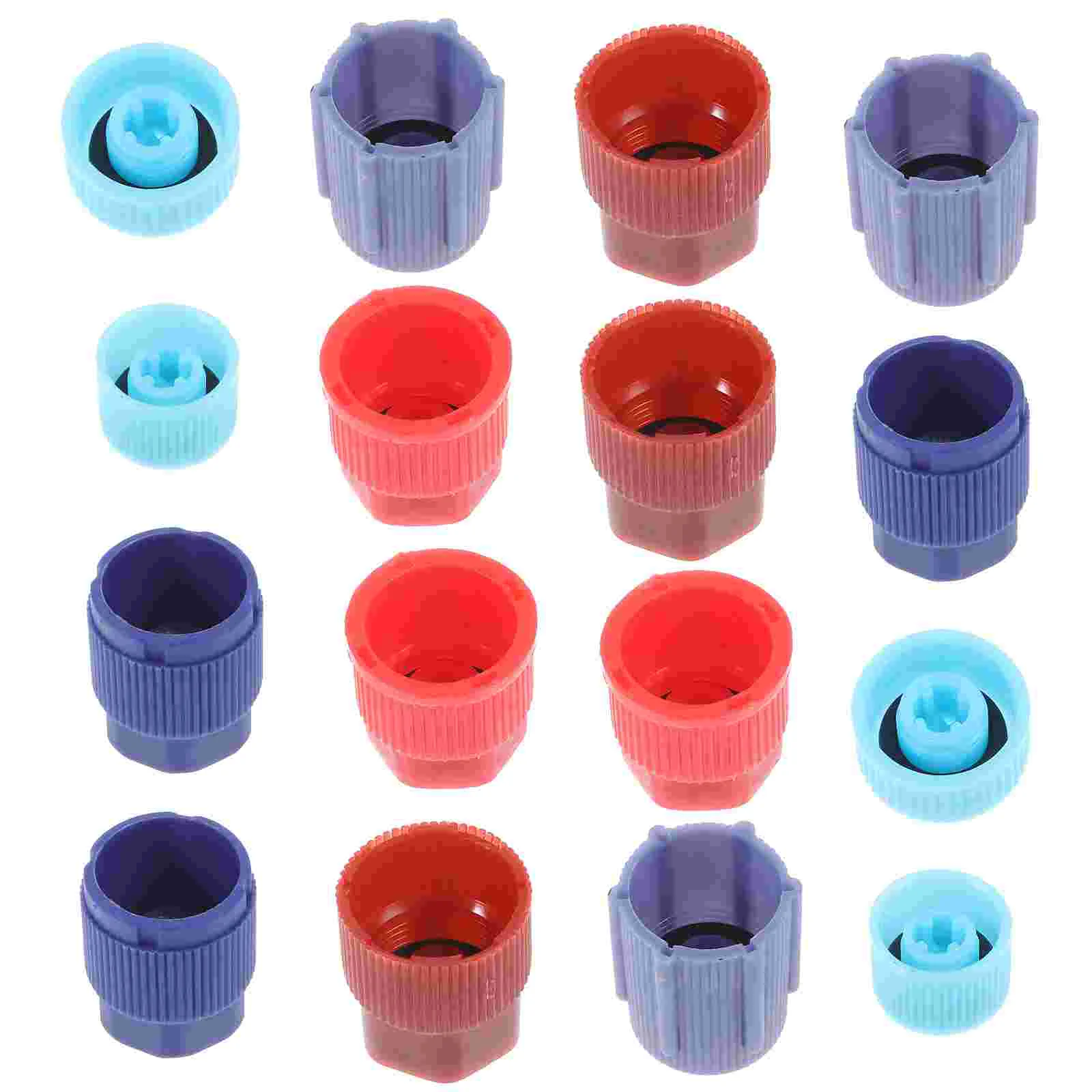 Air Conditioning Repair Parts Car AC Refrigerant Charging Port Cover System Valve Core Cap