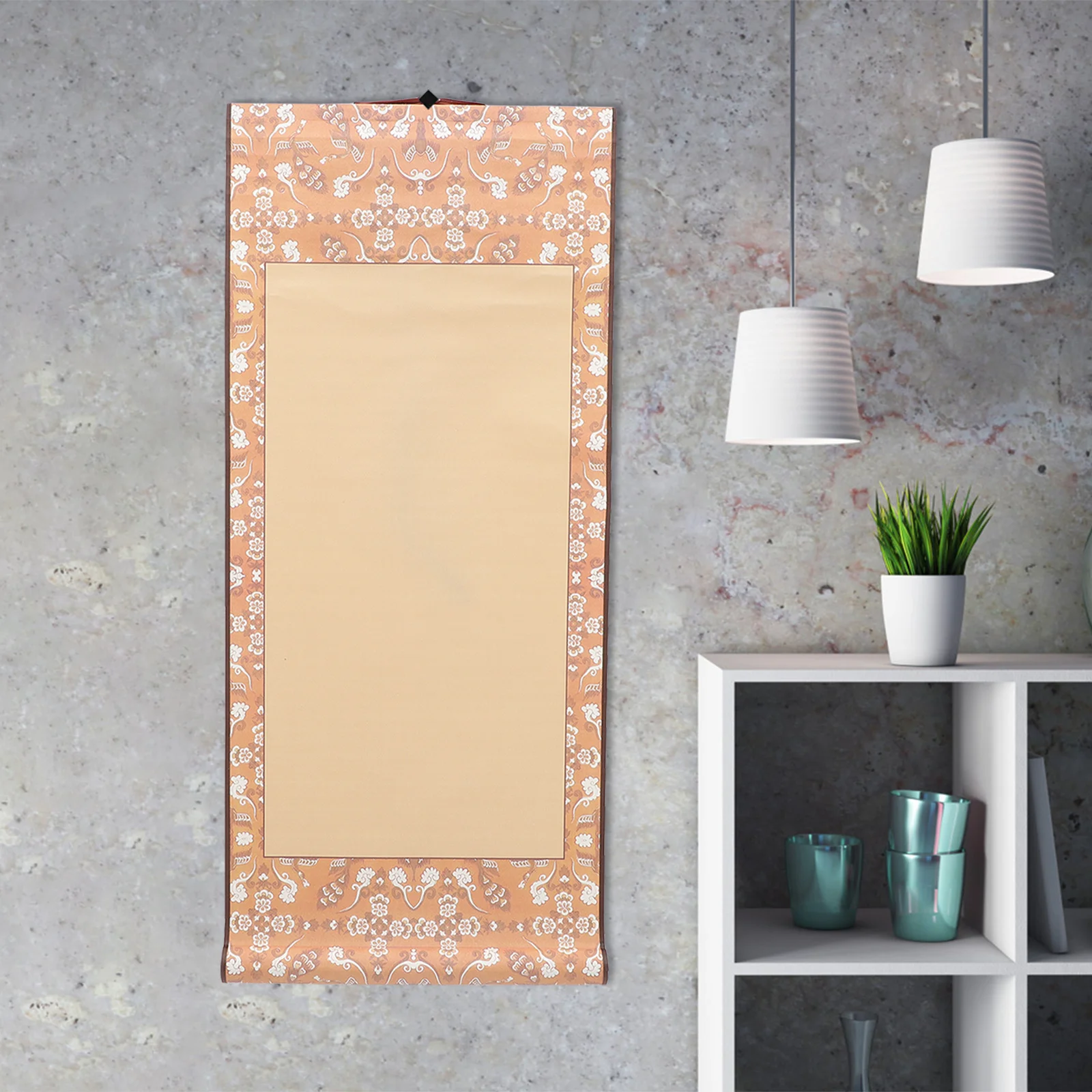 

2Pcs Portable Blank Calligraphy Scroll Chinese Painting Paper for Art Writing Decor Calligraphy Blank Scroll Rice Paper