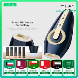 Mlay T17 Hair Removal Mlay T17 IPL Hair Removal ICE Cold 9999999 Flashes Intelligent Laser Epilator for Woman Bikini Body Face