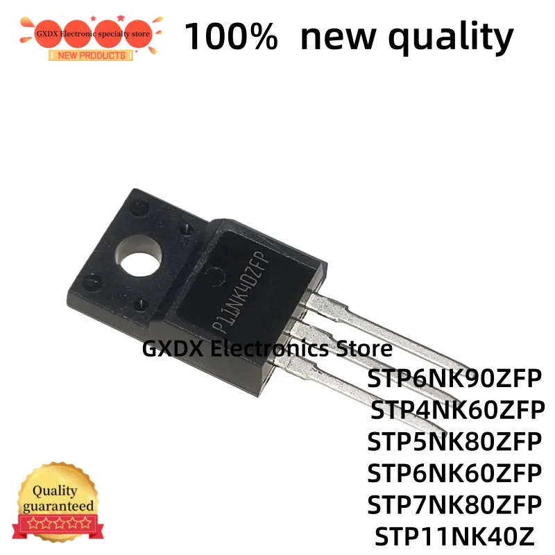 10-20pcs  STP6NK90Z P6NK90ZFP STP4NK60ZFP STP6NK90ZFP STP11NK40Z STP5NK80ZFP STP6NK60ZFP STP7NK80ZFP P4NK60ZFP P5NK80ZFP TO-220