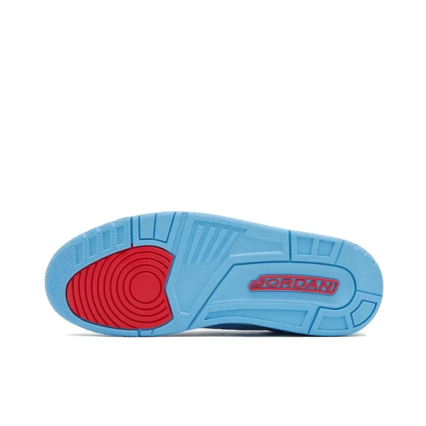 Nike Jordan Spizike Low Comfortable Wearable Basketball Shoes Classic Retro Trend Basketball Shoes Blue image 5