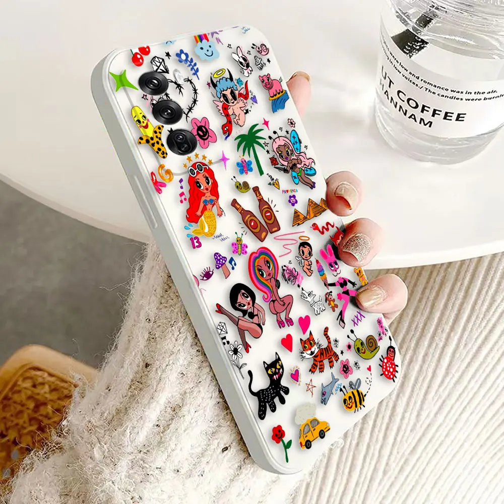 Karol G Manana Sera Bonito مخصص صور جراب هاتف ل ممن لهم رينو 13 13F 12 10 8 8T 7 7Z 6 6Z 5 5F 4 4F 3 2F 2Z A7 A5 غطاء