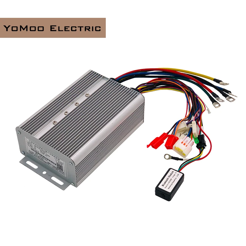 Yuyang King YKZ9650 96V 50A 500W-1500W Programmable BLDC YYK Motor Controller with Bluetooth For Electric Scooter E-Bike