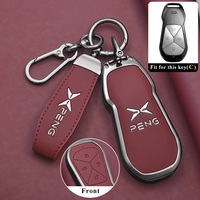 Car Key Case for Xpeng Xiaopeng G6 2025 2026 Car-Styling Keychain Remote Decoration Cover Shell Ring Holder Fob Accessories