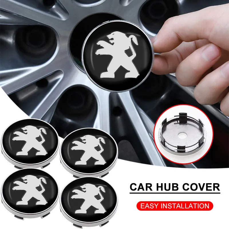 4Pcs Car Wheel Cent…