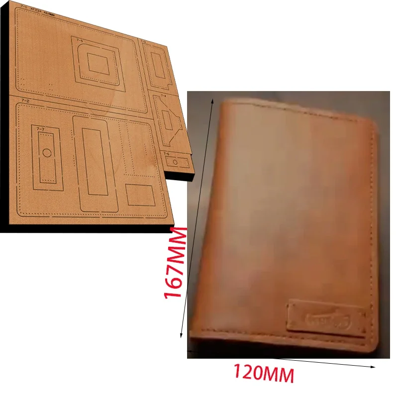 Hand ledger notebook Leather Craft Punch Hand ToolCutting mold Japanese blade production