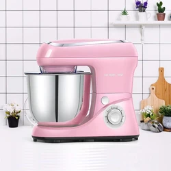 Custom home appliance kitchen food household 5L 1300W pink food cake mixer