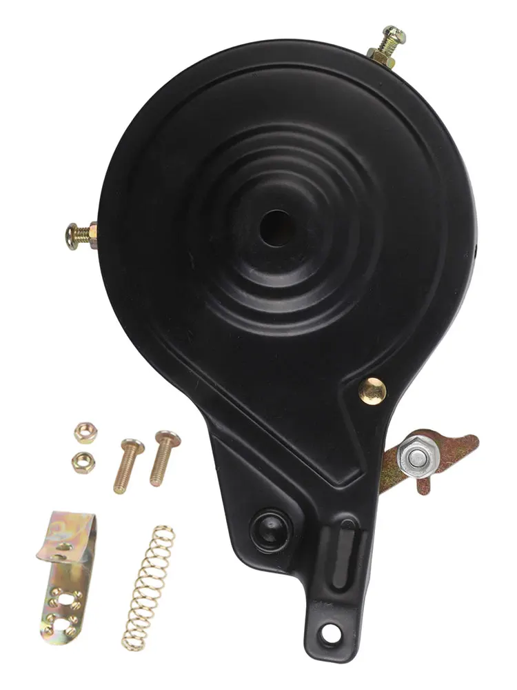 Steel Rear Band Drum Brake Assembly 90mm for JAPANBike Models Compatible with Mid-Drive Motor Controller Installations