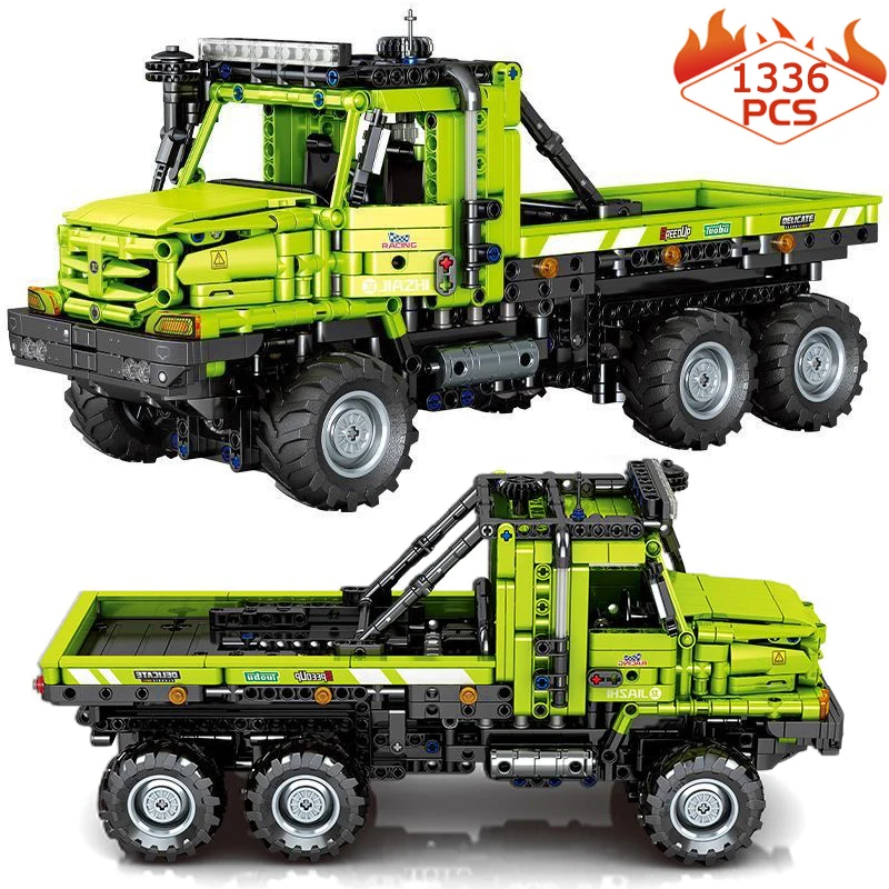 

High-Tech Serie Engineering Truck RC Car Building Blocks Heavy Duty City Vehicle Model Bricks Construction Toys For Kid Gifts