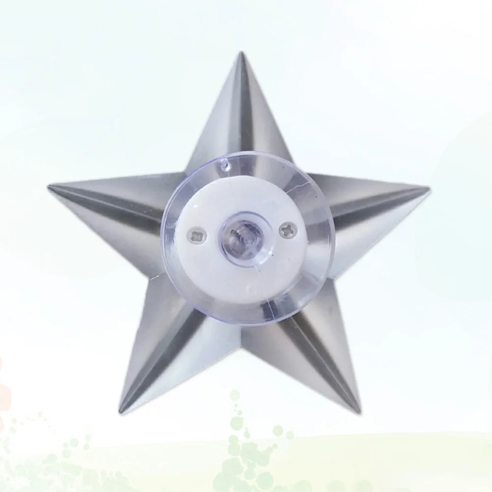 10 قطعة LED الخماسي ضوء الليل التحول لينة توهج لغرفة النوم غرفة الحضانة ديكور نجمة على شكل تركيب المصابيح #5