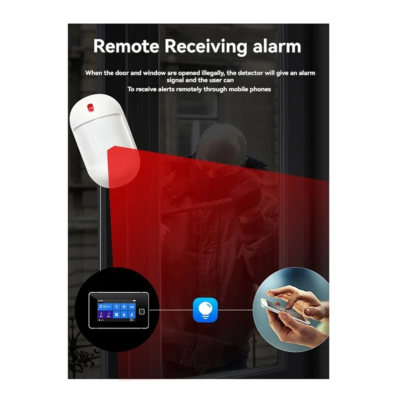 Excellent-Wifi Human Presence Sensor Smart Motion Sensor Alerts Zone Positioning Human Body Exists Sensor For Home Security