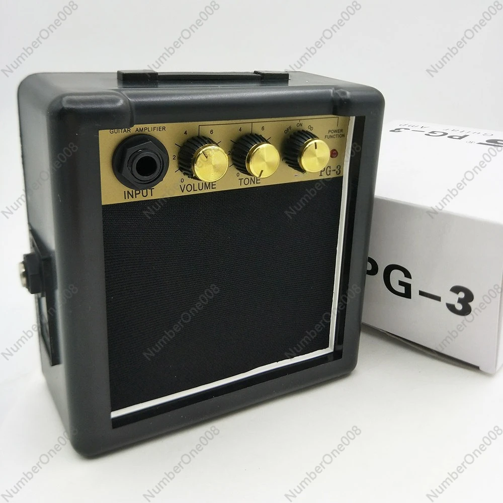 

Портативный мини-гитарный усилитель мощностью 3 Вт, компактный динамик на батарейках для акустической электрогитары и бас-гитары, усилитель для занятий на открытом воздухе