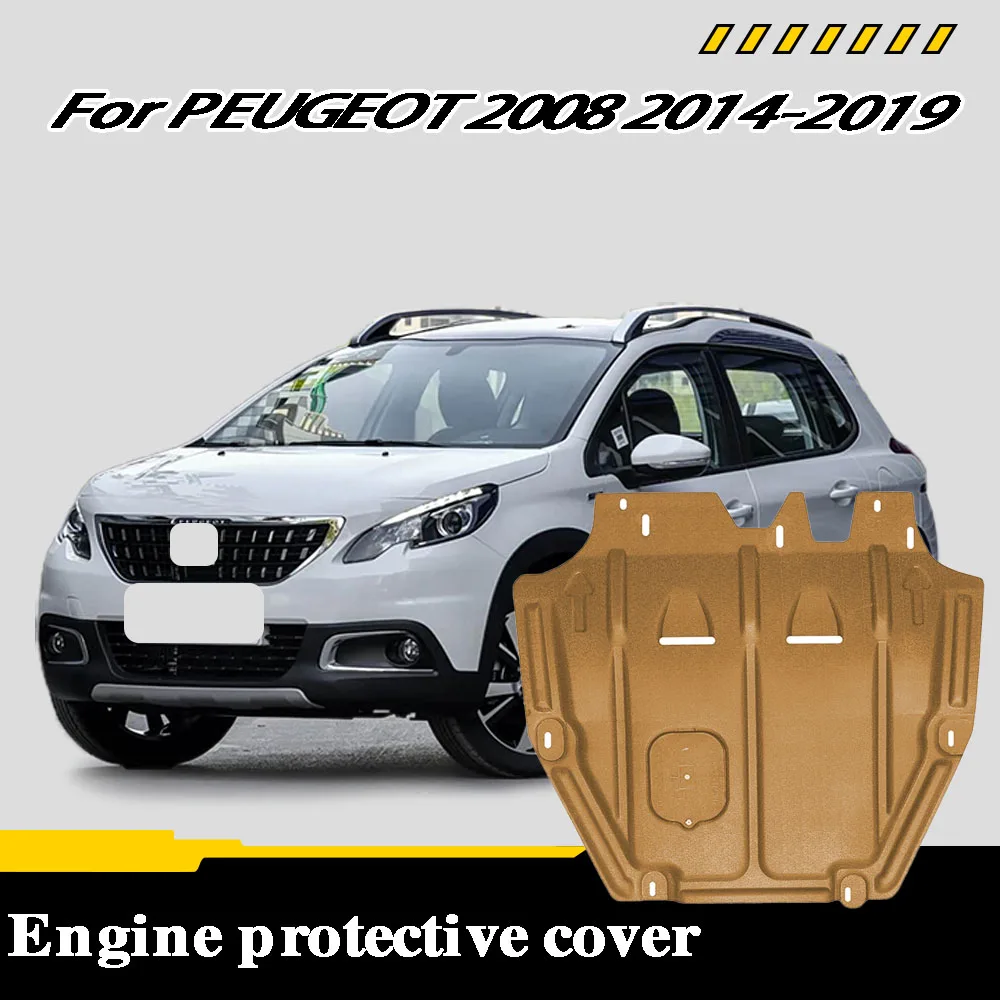 

Vehicle - Specific Splash - Proof Durable Sturdy Engine Undercover And Lower Mudguard For PEUGEOT 2008 2014-2019 1.6L