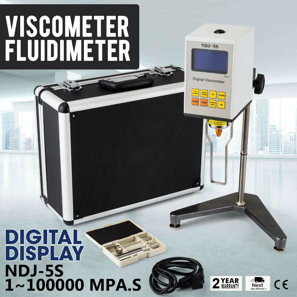 Rotatable liquid viscometer Grease liquid crystal viscometer