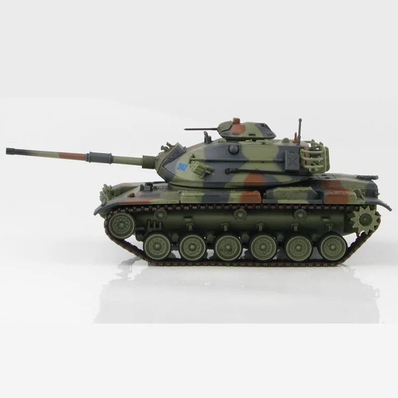 

Die cast West German Army M60A3 main battle tank 1:72 alloy finished simulation model collectible gift toy.