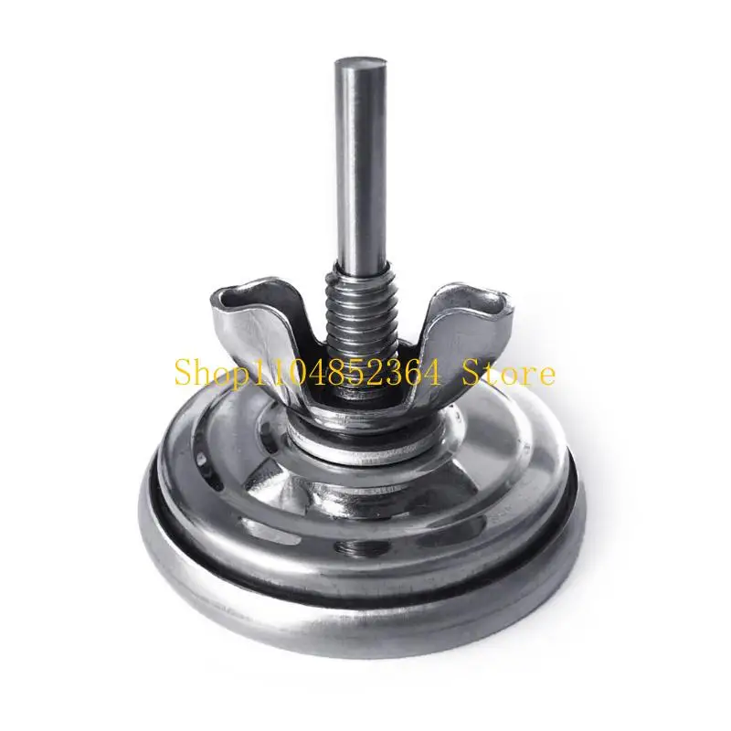 652F BBQ Hotometers مقاييس الشواية الفحم Pit Pit Smoker Temp Gauges Grill Hotometers Steel Temp Mesurement Tool
