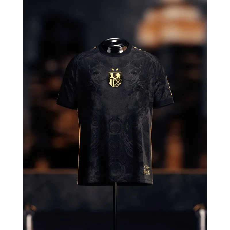 Warm Celebration of The Spanish Football Championship, Spanish Concept Jersey, Championship Jersey, 3D Printed Design