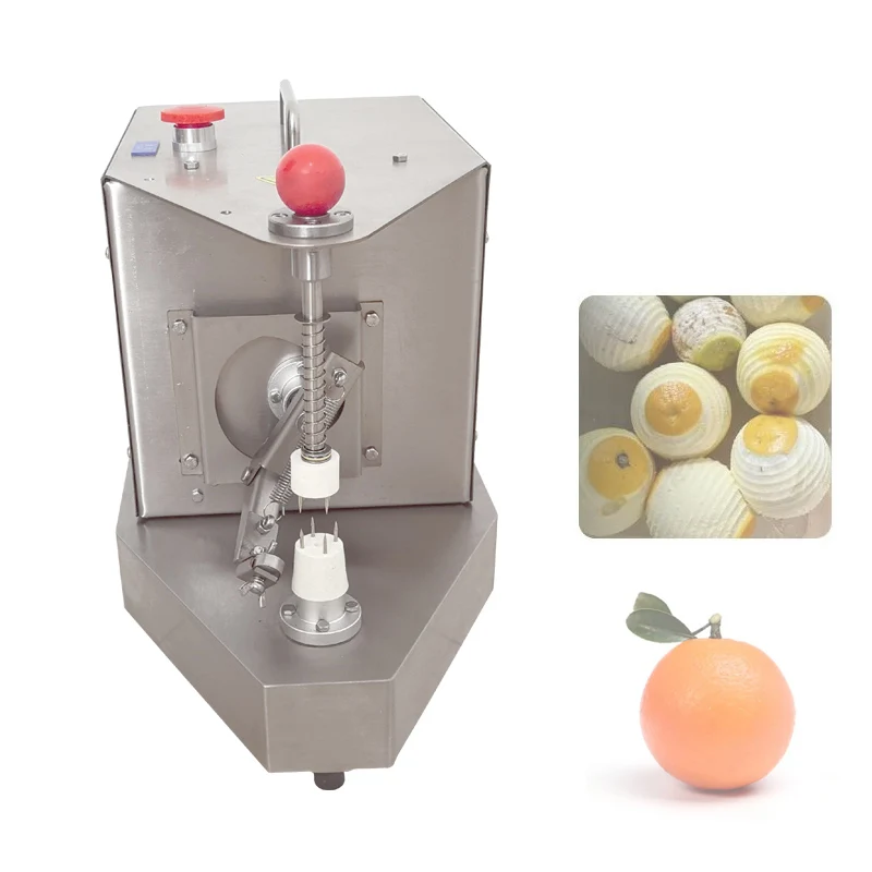 

Orange Peeler Vertical Fruit Lemon Peeling Machine Commercial 110V 220V Automatic Thickness Adjustable