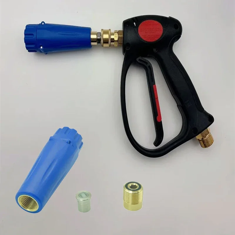 

G1/4 concave inlet 1.25Mm hole foam monitor nozzle is suitable for automatic pressure car washing system