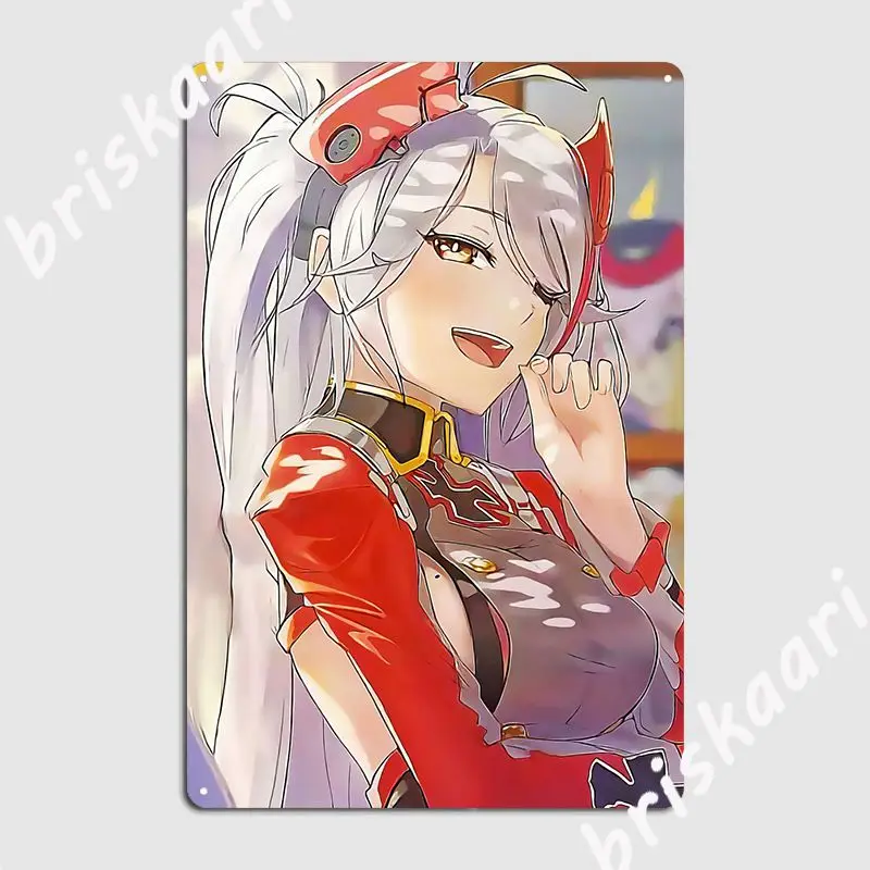 Azur Lane Metal Plaque Poster Painting Décor Pub Garage Create Club Tin Sign Poster