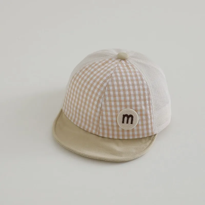Baby Hat Sun Protection 48-52cm 1-3 Years Boys Toddler Girls Hats Summer Soft Brim Baseball Cap Mesh Breathable Thin Kids Cap view 5