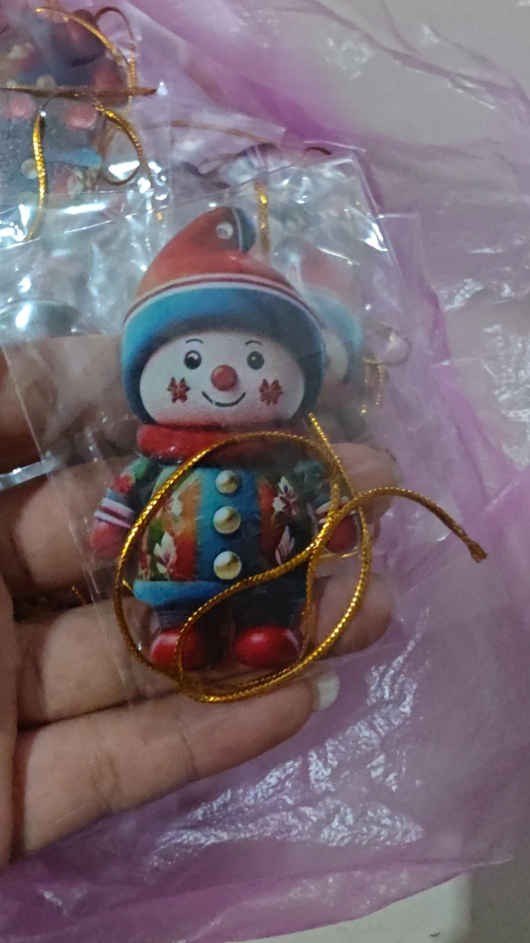 Christmas Santa Claus Snowman Boys Girls Pendant Acrylic Flat Xmas Tree Car Decoration Hanging Ornaments Merry Christmas