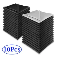 10Pcs Microfiber Cleaning Cloth for Laptop PC Computer TV Camera Lens Mobile Phone Screen Cleaning Wipes Glasses Cleaner Kit