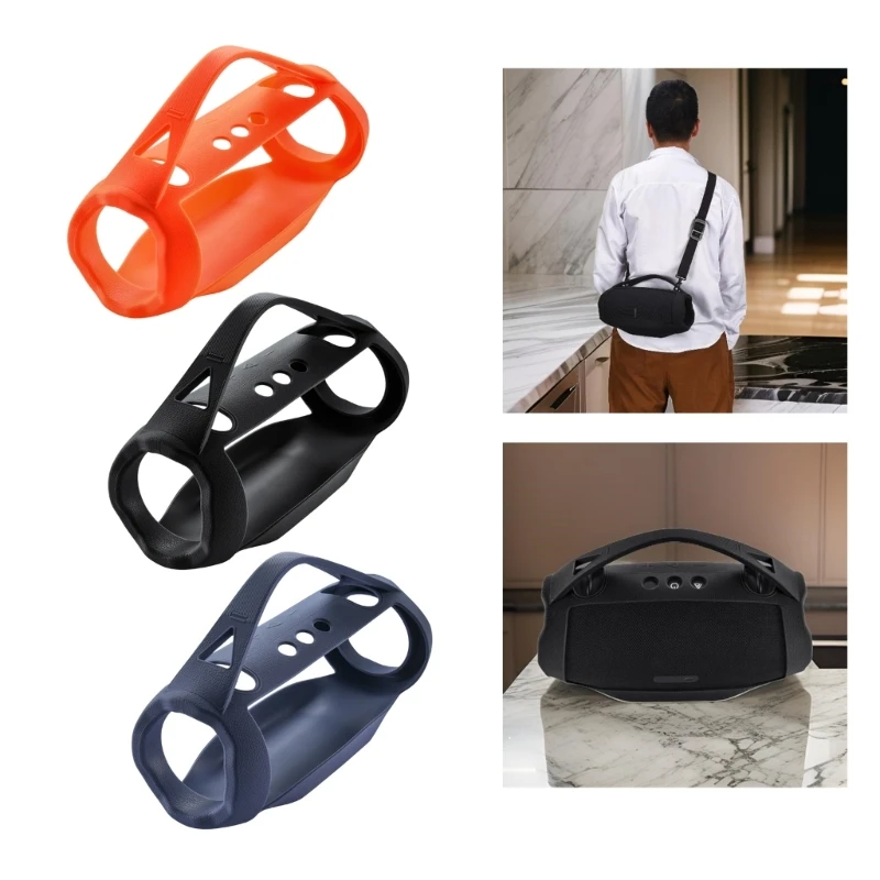 M17B Пыленепроницаемый силиконовый чехол для 4 Bluetooth-совместимого громкоговорителя с удобной ручкой без плечевого